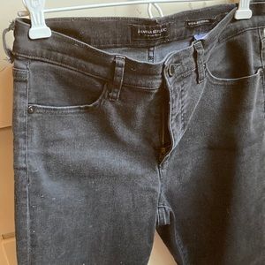 Denim leggings! Great fit for a petite!